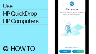 How to Use HP QuickDrop | HP Computers | HP Support screenshot 3