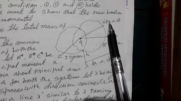 Necessary and sufficient condition for equimomental system (a)
