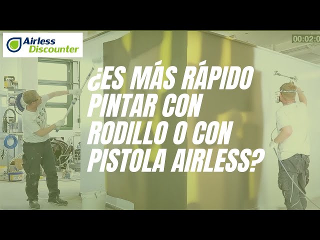 Qué es mejor pintar a rodillo o a pistola? - Pinturas Ydeco