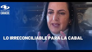 María Fernanda Cabal sobre relación de Lafaurie con gobierno: &quot;Se genera una tensión muy aburridora&quot;