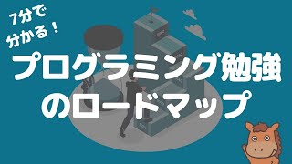 【7分で分かる】プログラミング勉強方法とロードマップ！