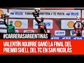 Valentín Aguirre ganó la final del Gran Premio Shell del Turismo Carretera en San Nicolás