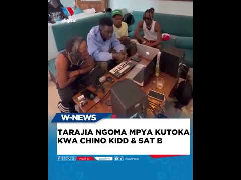 Sat B Ft Chino Kids Kwenye Studio Za Wasafi New Buja Piano