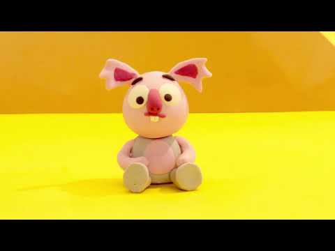 Baby Sheep Stop motion cartoon compilation BabyClay