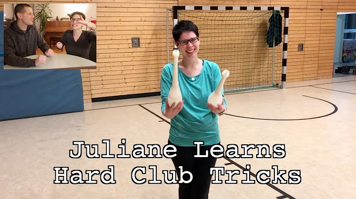 Juliane Learns Hard Club Tricks