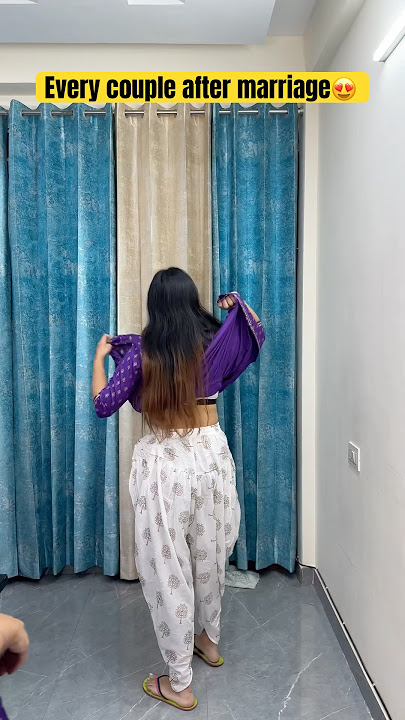 Every couple after marriage🥵#youtubeshorts #shorts #ytshorts #couple #saasbahu #marriage #simrit