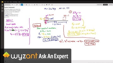 Box pulled, determine final speed (kinematics or work energy theorem)