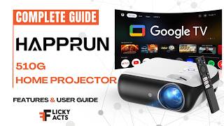 How to Use: HAPPRUN 510G Projector User Manual | Features & Setup Guide