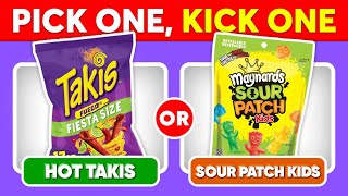 Pick One, Kick One... Spicy VS Sour 🌶️🍋 JUNK FOOD EDITION