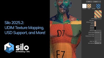 Silo 2025.2 — USD Support, UDIM Texture Mapping, and More!