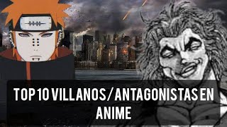 La Geekteca 3 Top 10 mejores villanos y antagonistas del anime parte 1