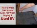 What To Look For When Buying A Used RV