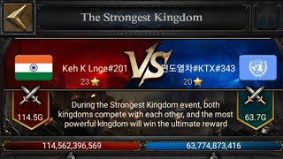 Clash of Kings - K201 vs K343 - Kingdom Conquest