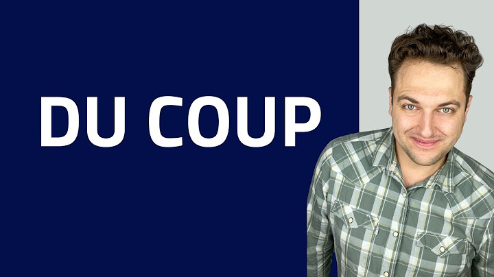 DU COUP - Learn French better than Emily with PAROLERIE
