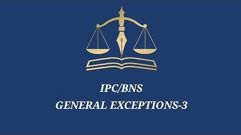 General exceptions part-3