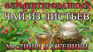 Чай из листьев малины и ежевики