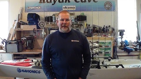 Lowrance 3D StructureScan transducer with BerleyPro mount