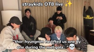 : STRAYKIDS OT8 LIVE