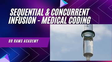 Sequential & Concurrent Intravenous Infusion & IV Push - Dr Rams Medical Coding Academy