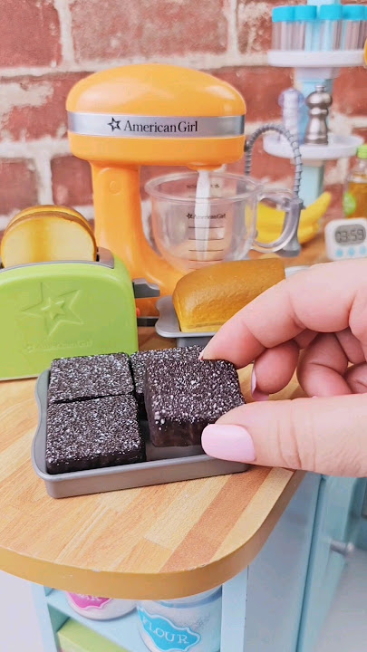 Restock my 2016 American Girl Gourmet Kitchen with me #asmr #kitchenrestock #americangirl