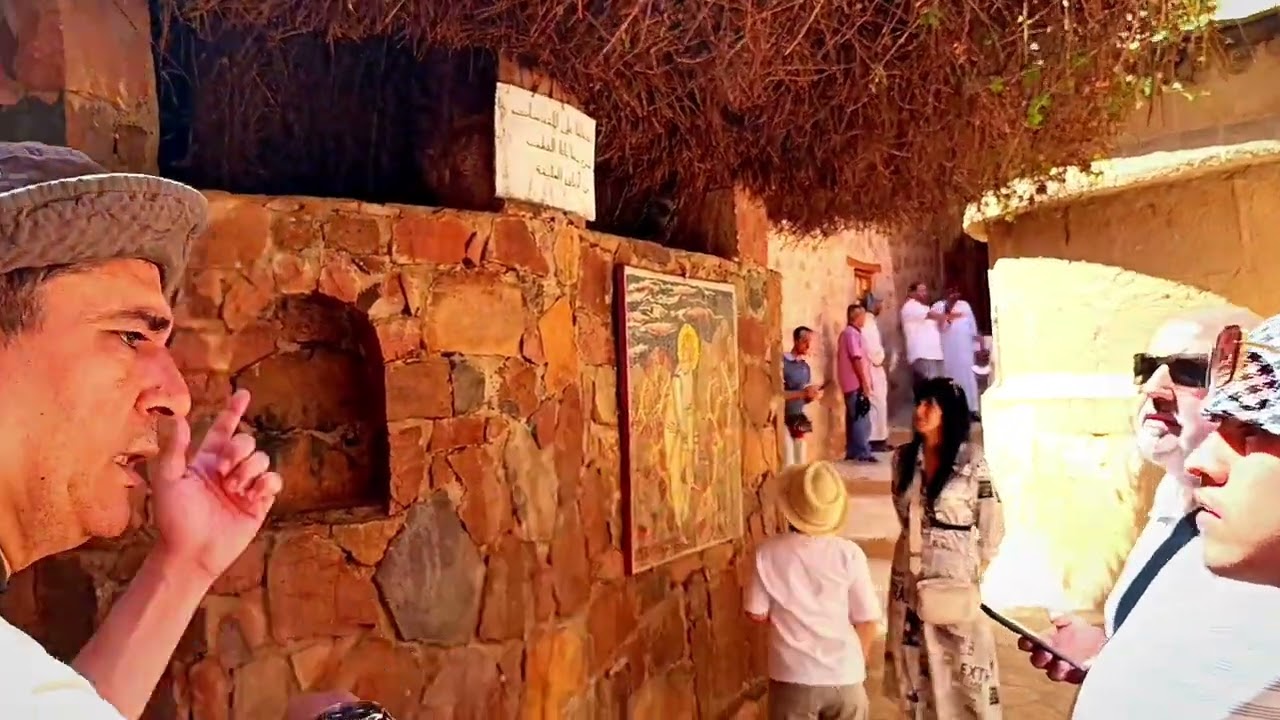 Locul Sfânt unde Dumnezeu a vorbit lui Moise Mănăstirea Sfânta Ecaterina Muntele Sinai Egipt#travel