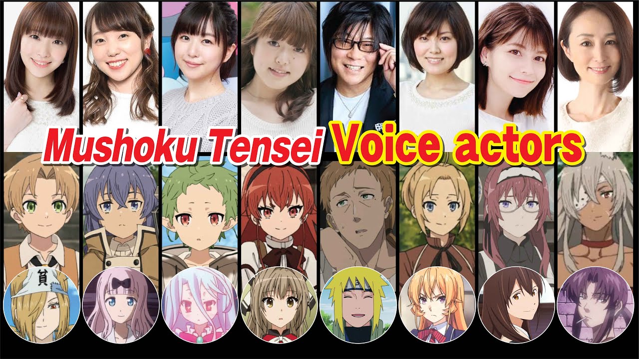 Mushoku Tensei Voice actors Jobless Reincarnation Voice