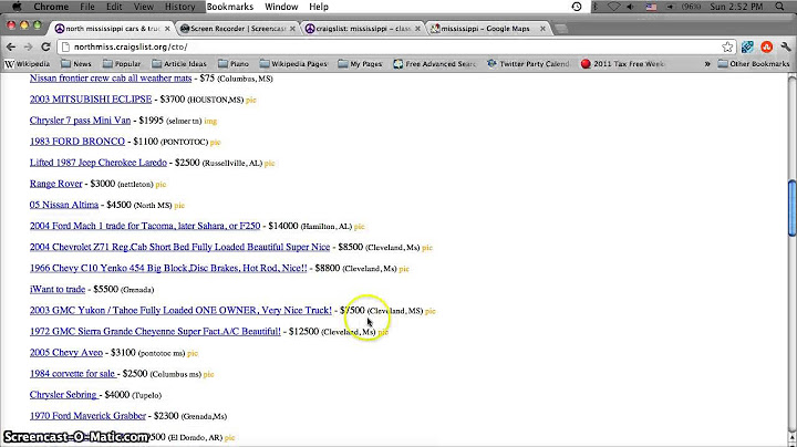 North mississippi craigslist cars and trucks by owner