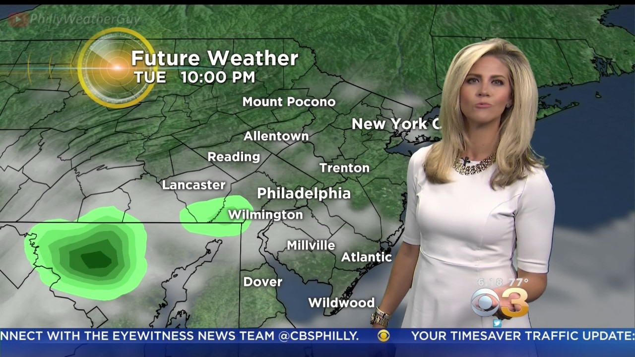 Katie Fehlinger CBS3 at 6am 2017 Jul 04 YouTube