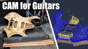 How to Machine GUITARS on Your CNC - Full CAM Tutorial