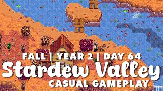 No Game Plan, Blackberry Season 🖤 | Stardew Valley Year 2, Day 64 🍁 | Casual Gameplay ✨ screenshot 2