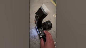 Sony ZV-E10 + Sigma 56MM + Godox v350 #shorts