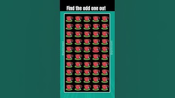 🎯 Find the ODD One Out in 5 Seconds! 🔍 | Can YOU Spot It? #shorts #puzzlegames #brainteasers