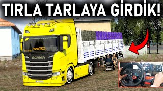 TIRDA SON İFTAR YAPTIK ZEHİRLENDİK! JETTİR BABA ETS 2 MOD Logitech G29