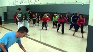 Stereo Love W. Ojos Que No Ven Warmup / Toning Routine w/ Bradley Crazy Sock TV