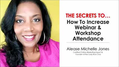 Done For You Marketing| How to Get People to Register for Your Webinar & Workshop