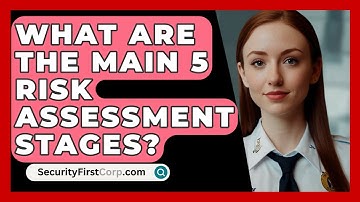 What Are The Main 5 Risk Assessment Stages? - SecurityFirstCorp.com