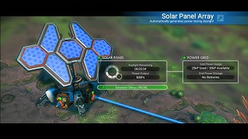 Constructing Solar Panels for Energy - No Man