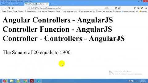 AngularJS Controller Tutorial with Example