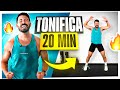 💪 BAJA de PESO y TONIFICA con esta RUTINA de EJERCICIOS de CARDIO y FUERZA en CASA 🏠