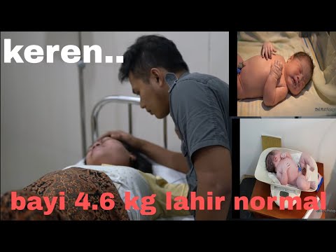 luar biasa, bayi 4600 lahir normal.. mantap..