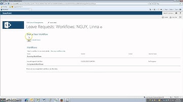 Cancelling leave request
