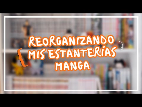Video REORGANIZANDO MIS ESTANTERIA MANGA 2021 - youtube