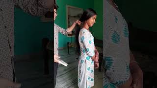 Hair Cutting Hair Combing In Long Hair New