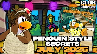 July 2025 Penguin Style Secrets Club Penguin Journey