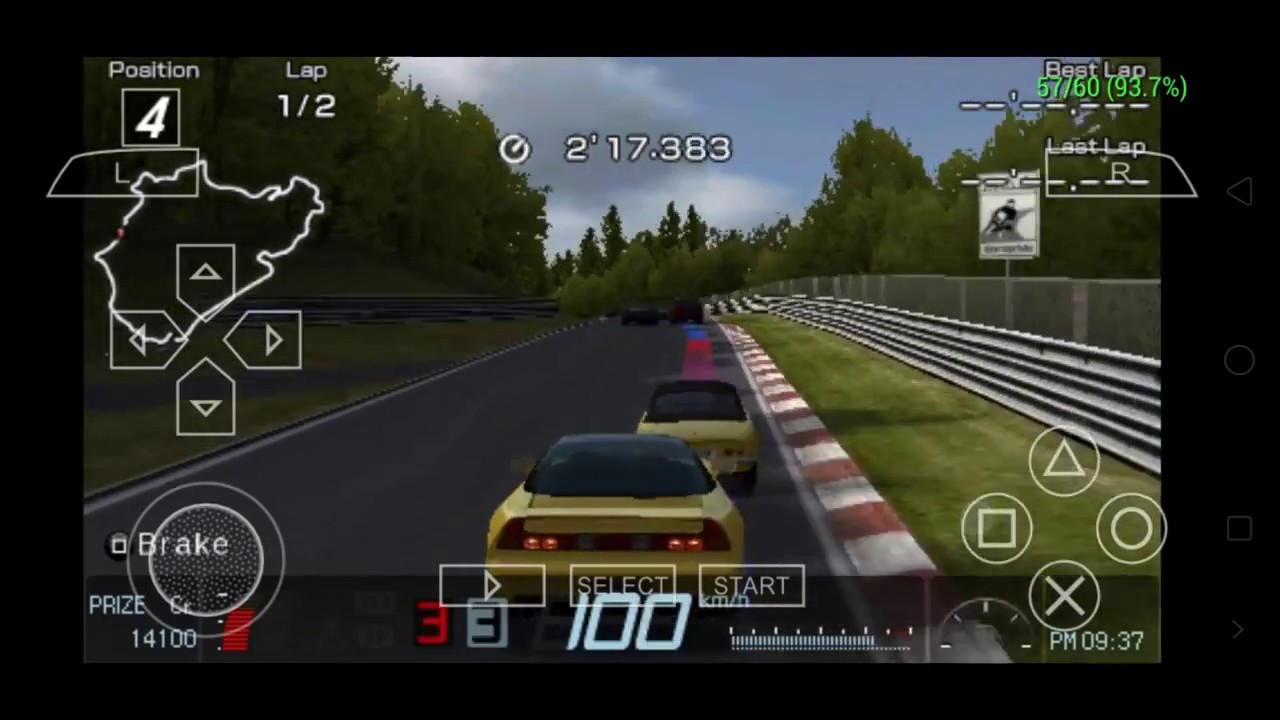 Gran Turismo - PSP, PPSSPP 1.10.3