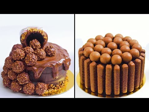 Delicious Chocolate Cakes For September | Ferrero Rocher | Best Chocolate Cake Decorating Recipes