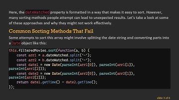Sorting a String Date Array in TypeScript Made Simple: No Libraries Required