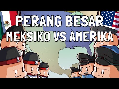 Video: Pada saat perang Meksiko-Amerika, AS militer?