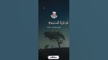 قالت إن الملوك إذا دخلوا قرية أفسدوها - سورة النمل - أحمد نعينع. #quran