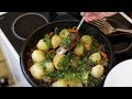 Свиные рёбрышки с картошкой по татарски в казане.Как сытно и вкусно накормить голодных мужиков